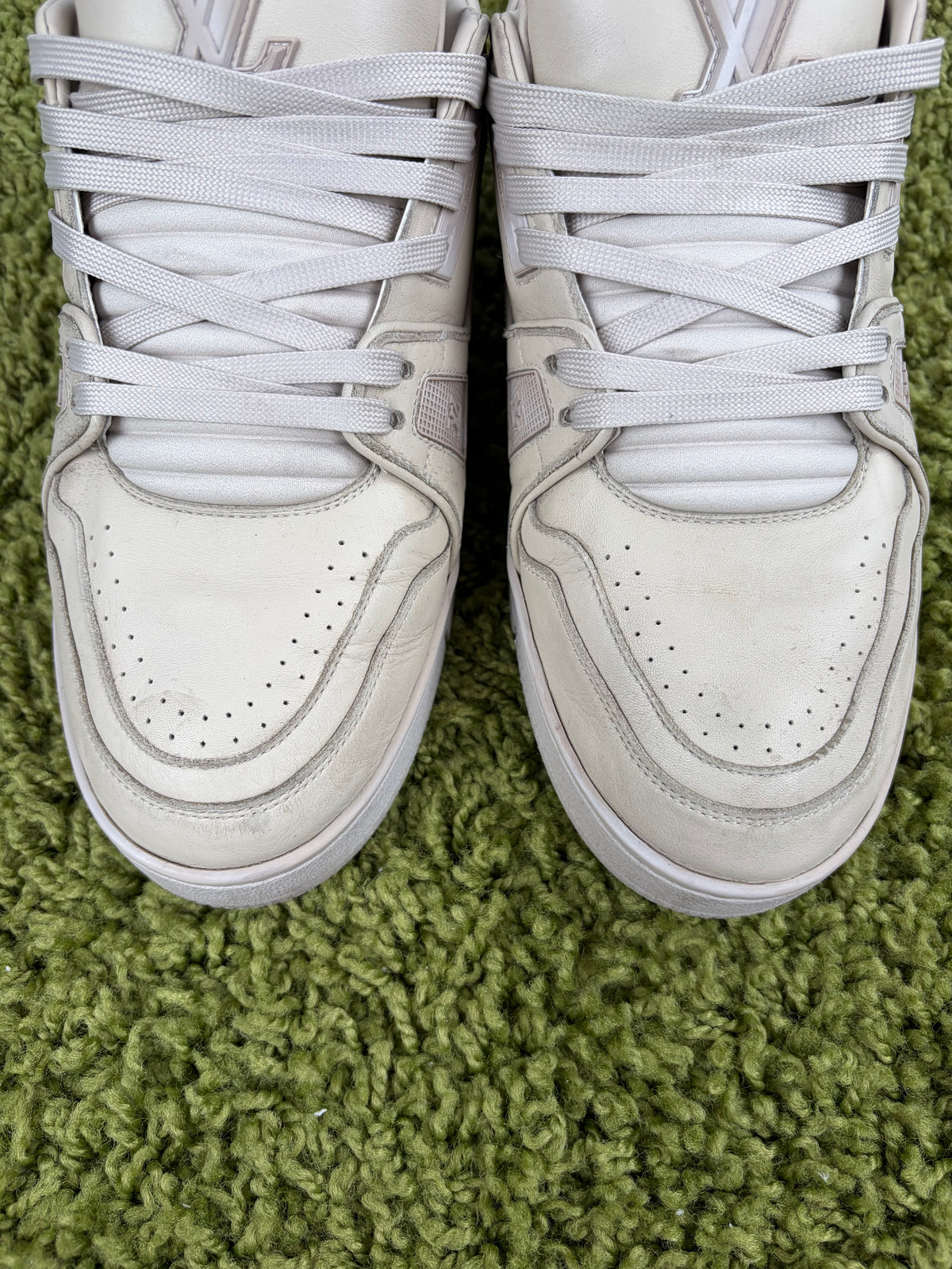 Louis Vuitton Trainer Beige 8.5 - Second Hand Di Fiore