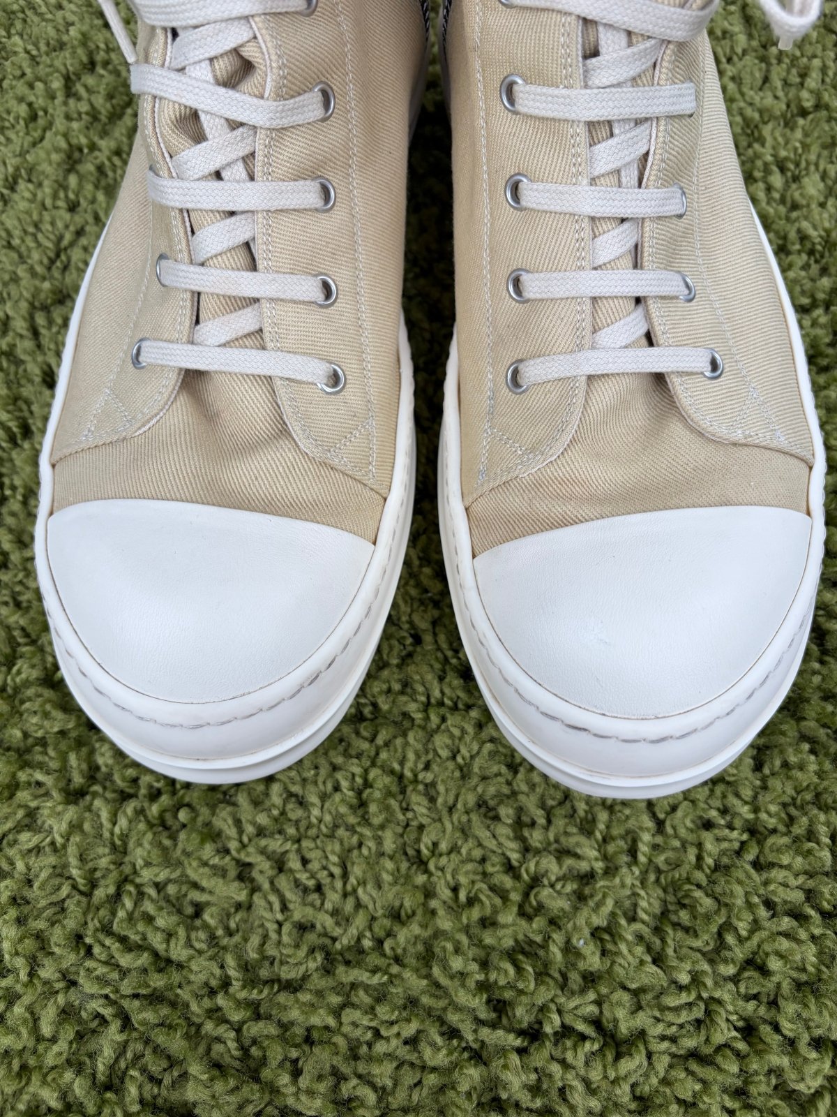 Rick Owens Ramones DRKSHDW Beige 46 - Second Hand Di Fiore