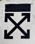 T-Shirt Narciso Off White Bianca multicolor veste XL