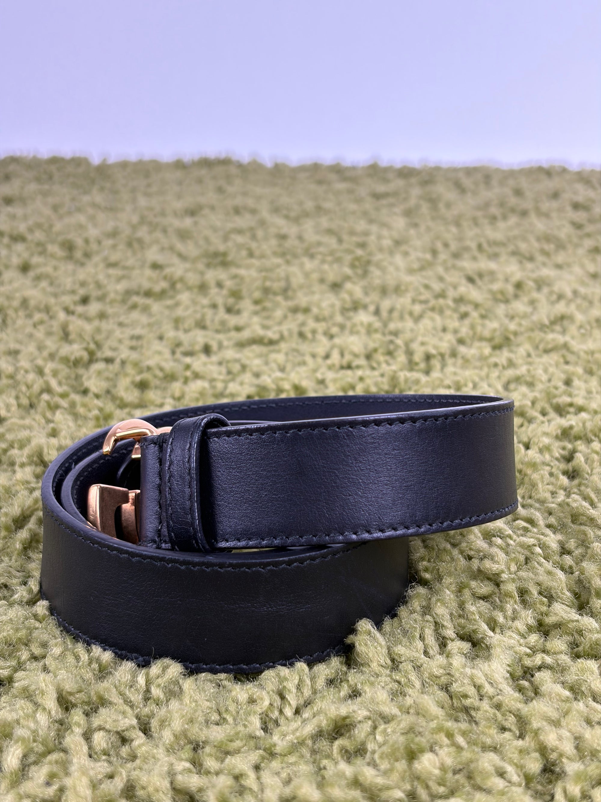 Cintura Gucci nera