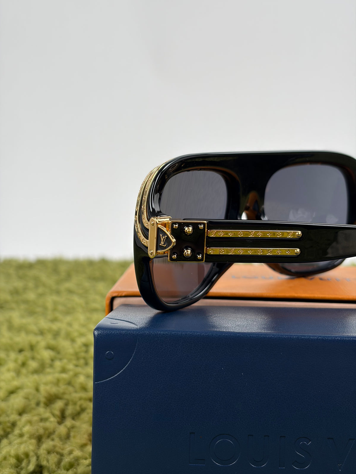 Occhiali da sole Louis Vuitton Millionaires Nero