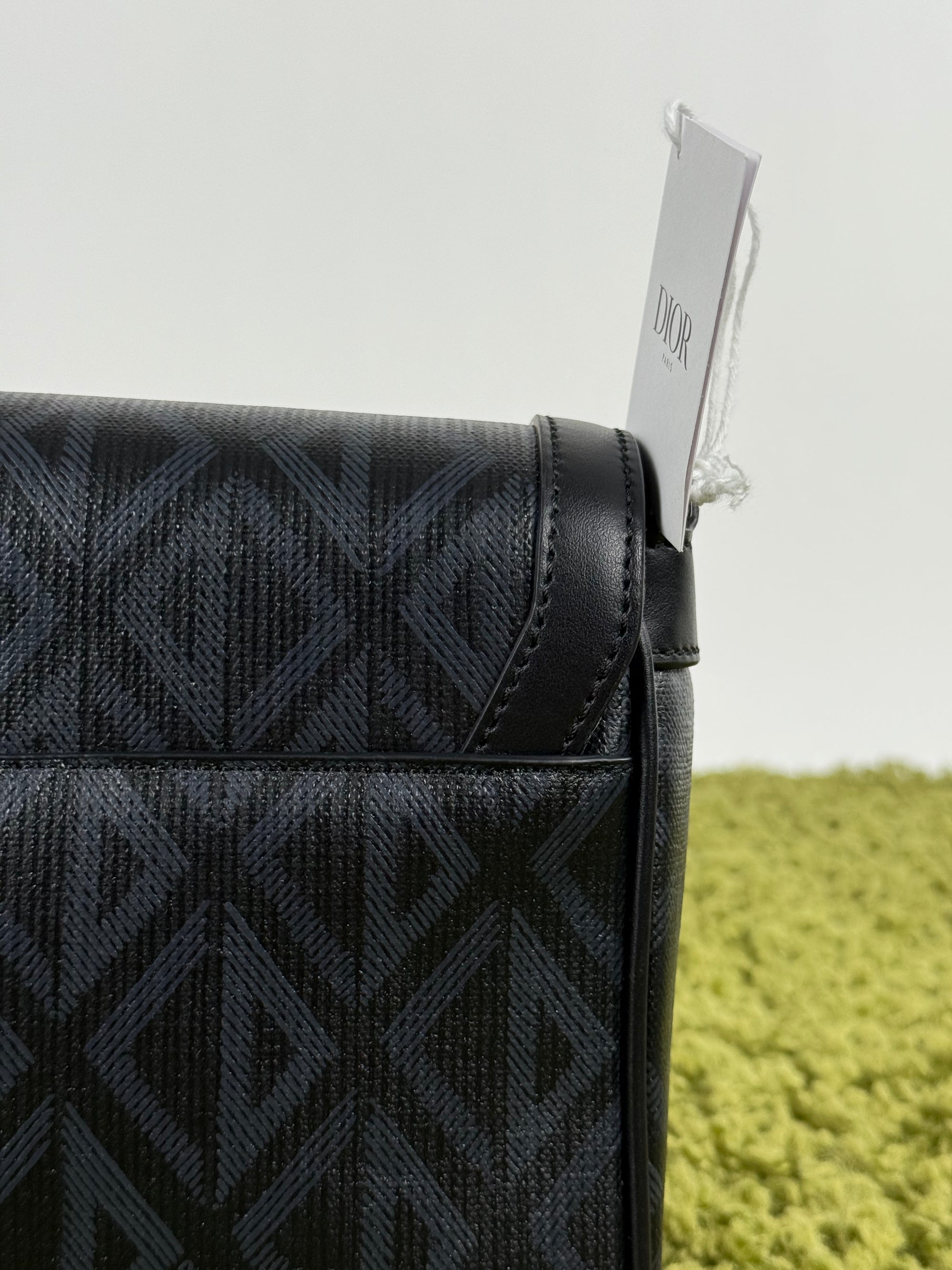 Borsa a tracolla Diamond Cd Christian Dior Nero