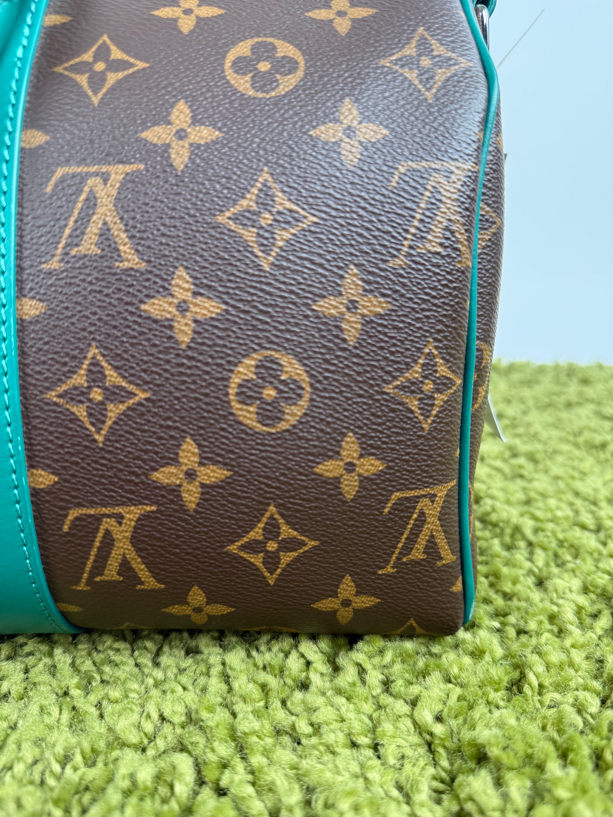 Borsone Keepall Louis Vuitton Baundoliere Marrone