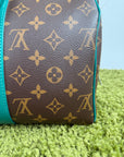 Borsone Keepall Louis Vuitton Baundoliere Marrone