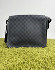 Borsello Messenger District Louis Vuitton Grigio