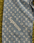 Completo Louis Vuitton X Supreme Size 50/34 blu e bianco