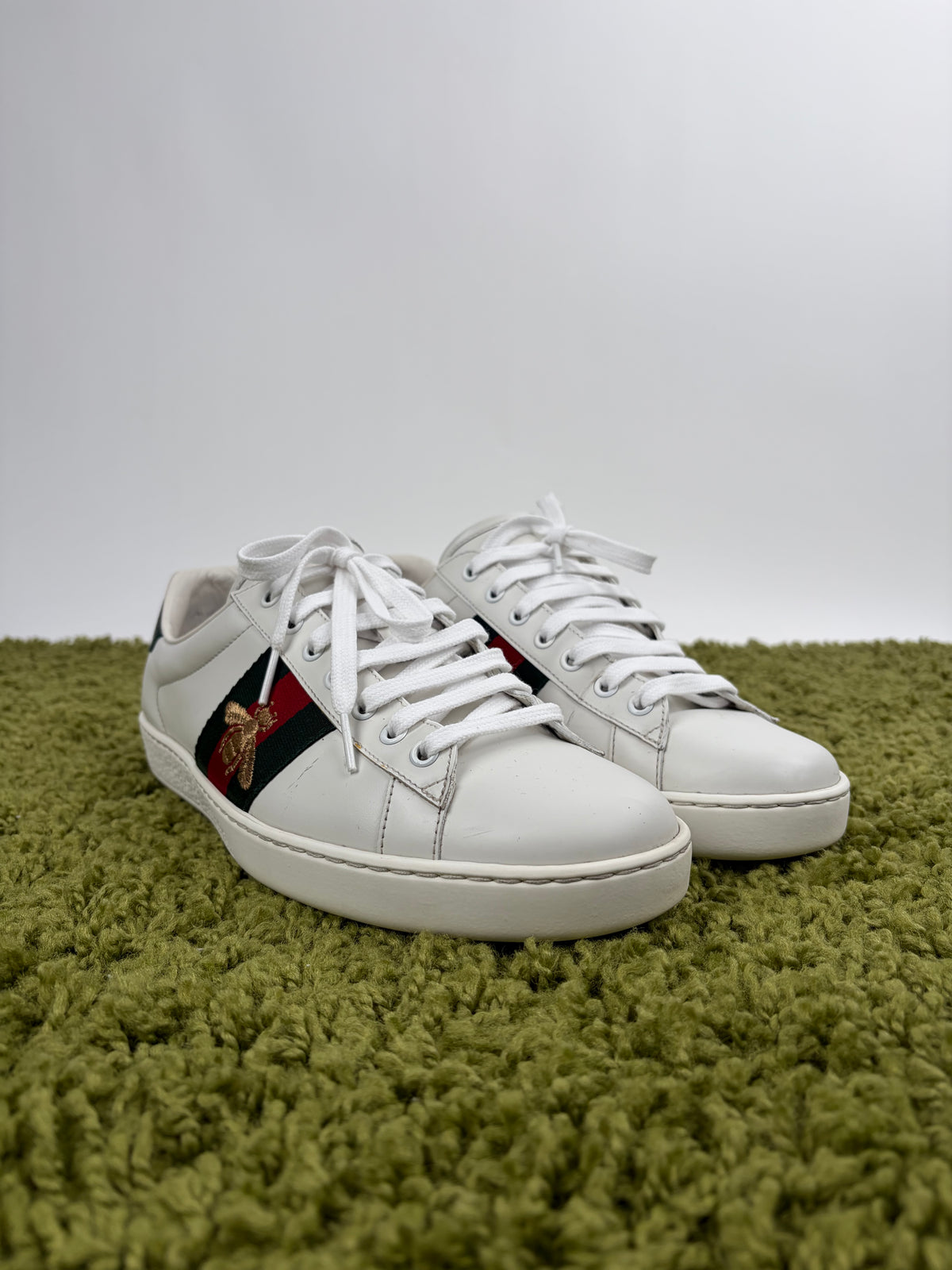 Gucci Ace Bianca 9.5 - Second Hand Di Fiore