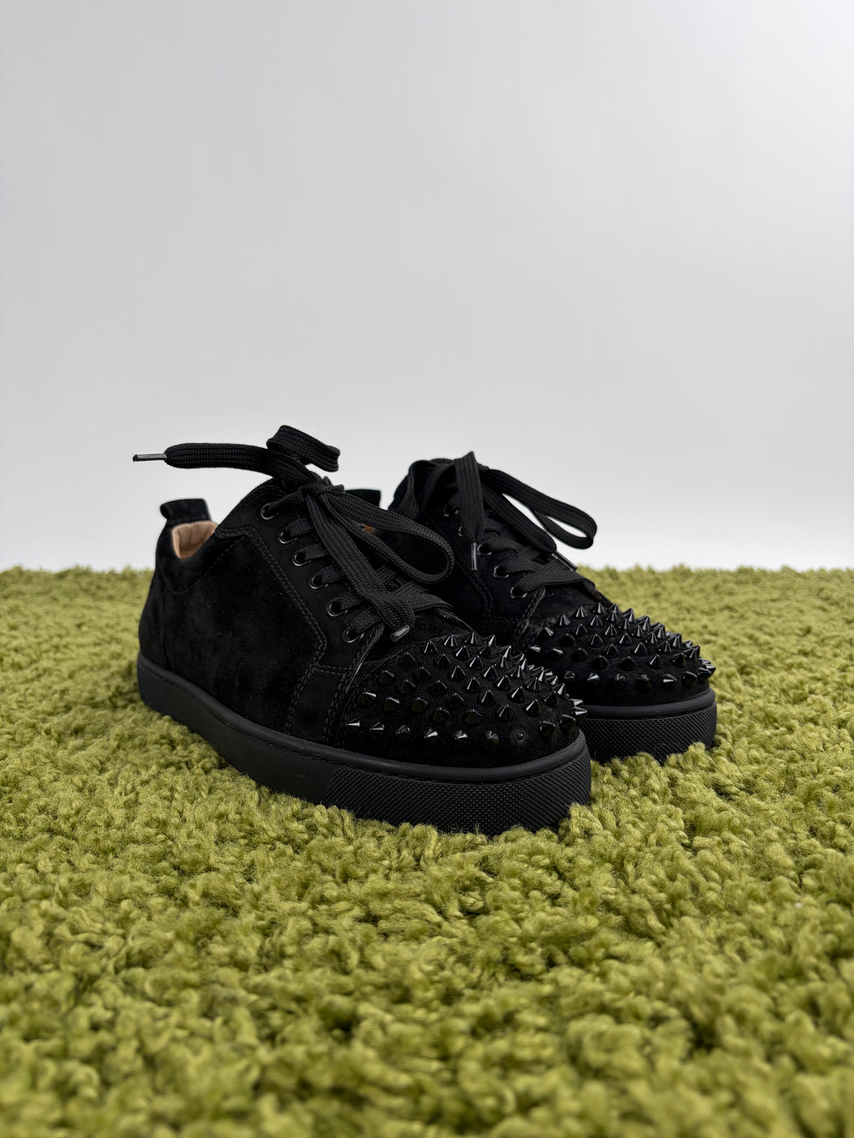 Christian Louboutin Spikes Low Nera 41