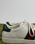 Gucci Ace Size 39 bianche verdi e rosse