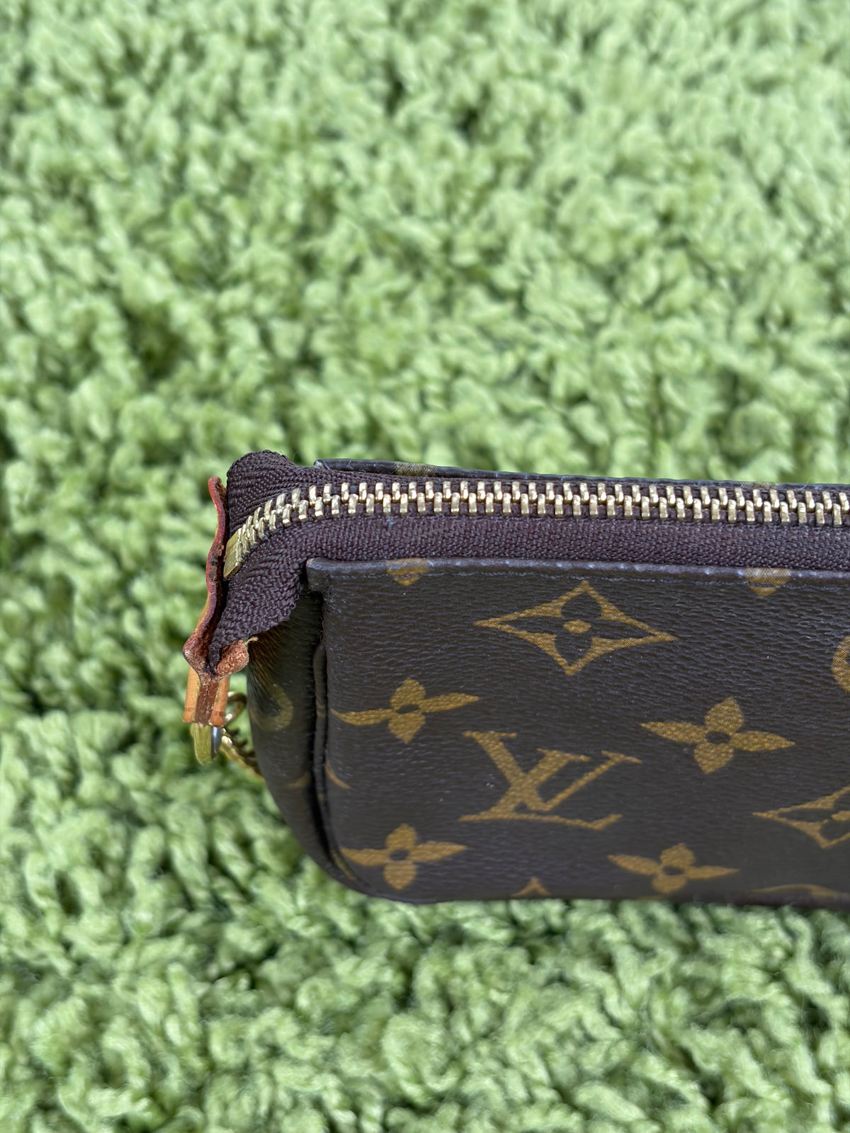 Mini Borsa Louis Vuitton Marrone