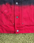 Completo Louis Vuitton Rosso Nero Giacca 50 Jeans 33