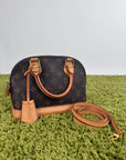Borsa Alma BB Louis Vuitton Marrone