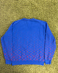 Felpa Louis Vuitton Size M blu e rossa