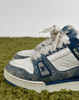 Louis Vuitton trainer Size 35 calza 36 bianca e blu