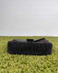 Borsa a tracolla piccola saddle Christian Dior Nero
