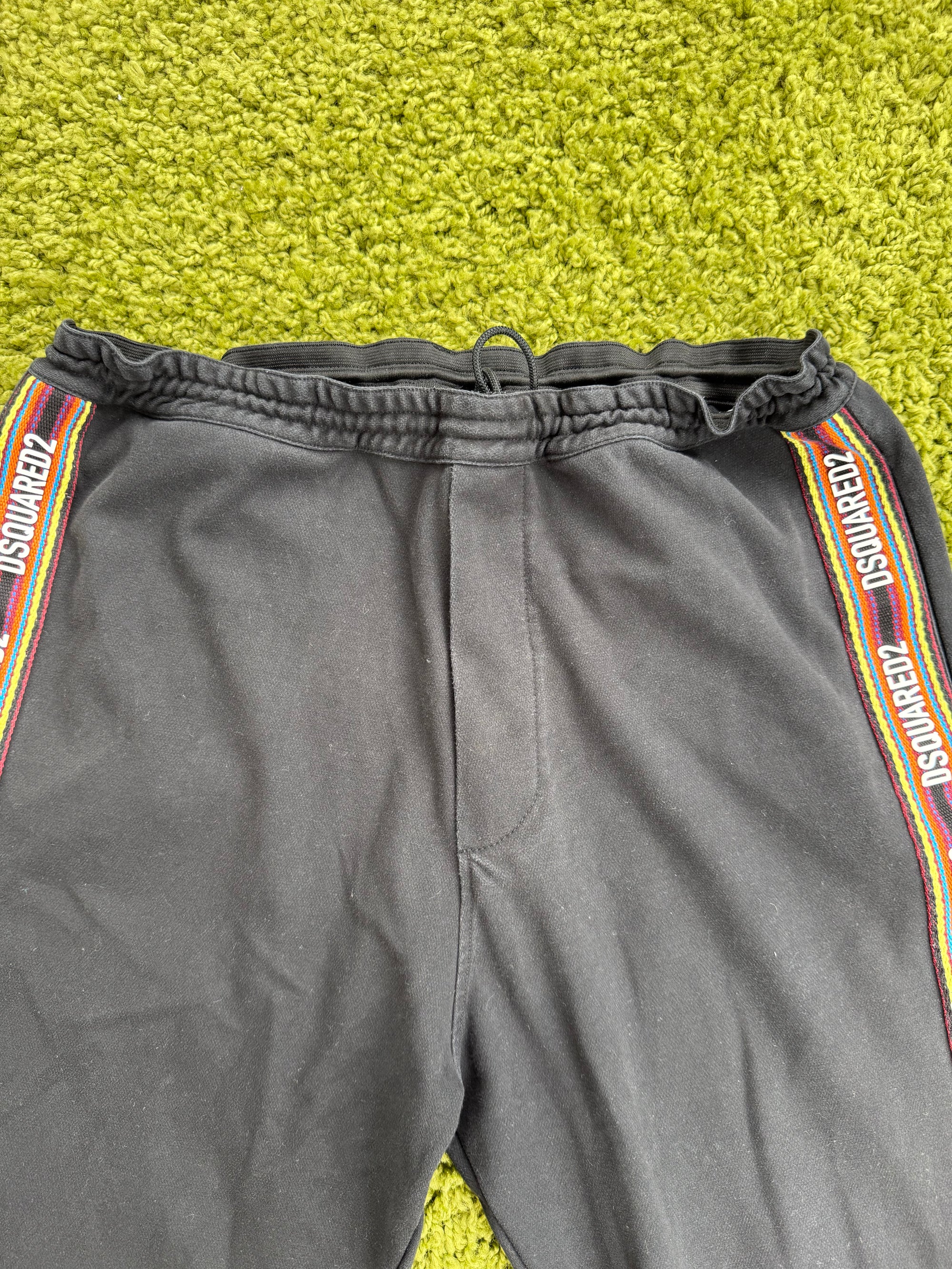 Completo Dsquared2 Nero Felpa XL pantalone XL