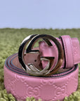 Cintura Gucci Rosa 100cm
