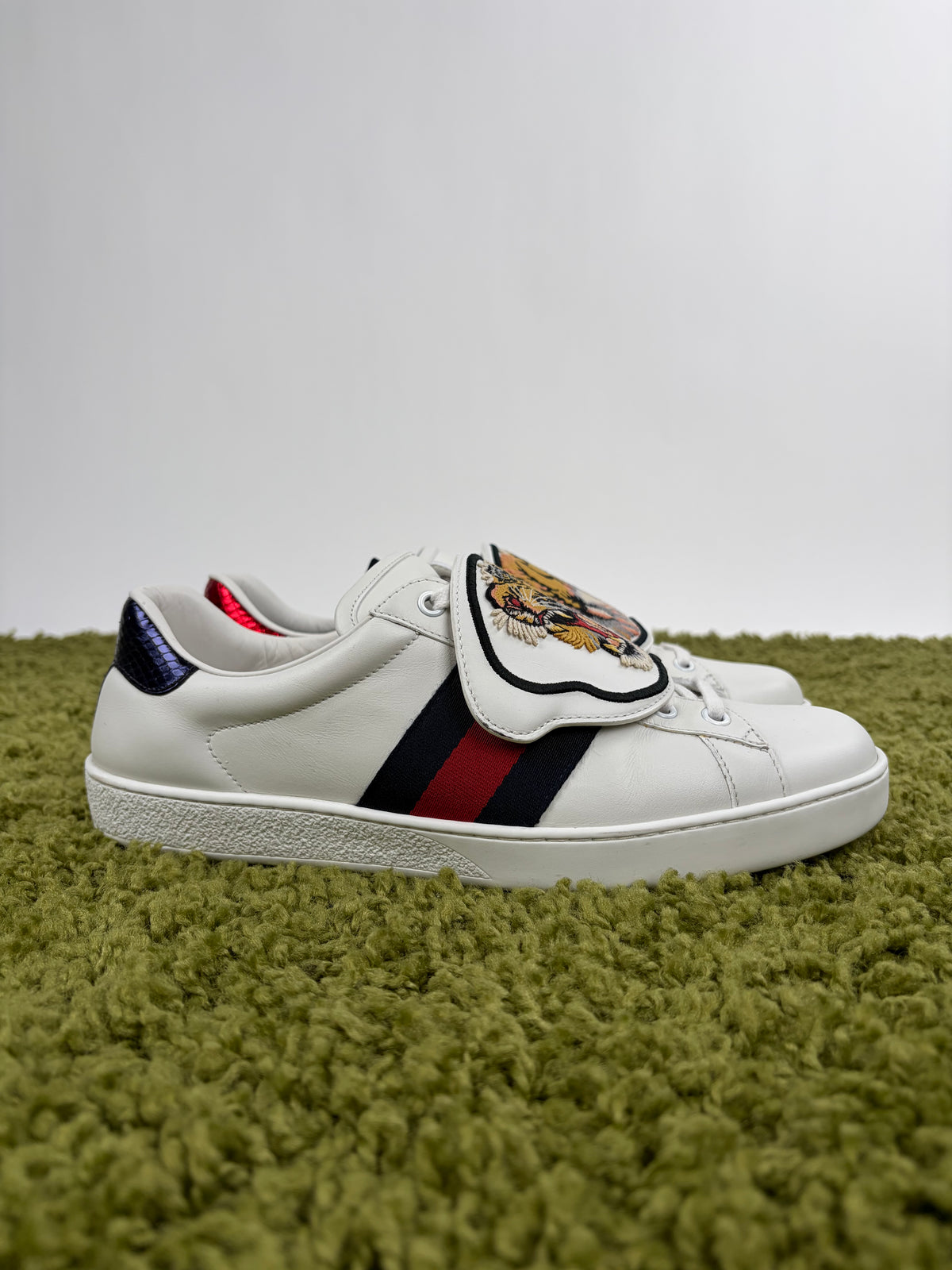 Gucci ace Tigre Bianco Multicolor 8