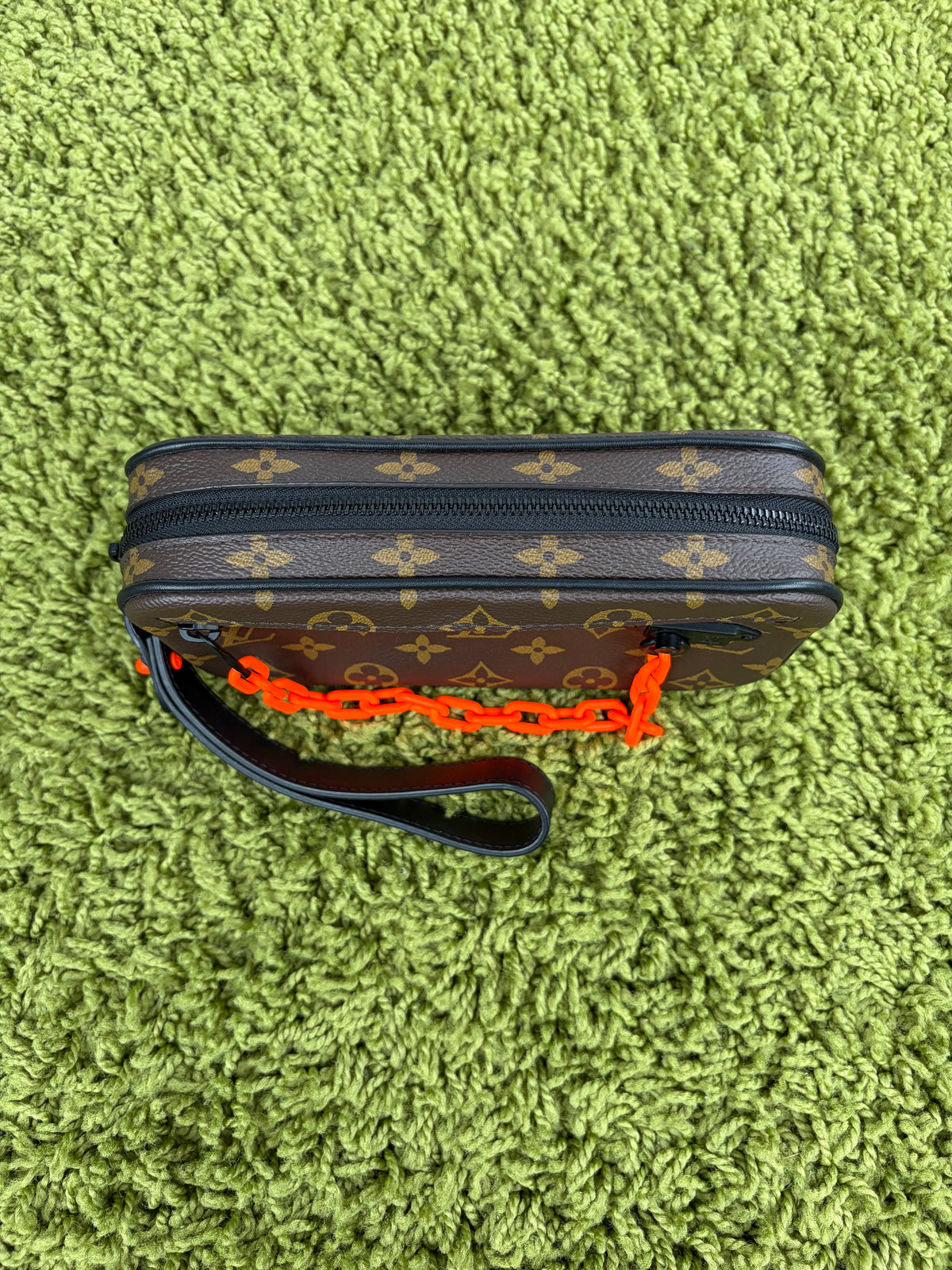 Pochette Louis Vuitton Volga Monogram SS19 Virgil Abloh marrone