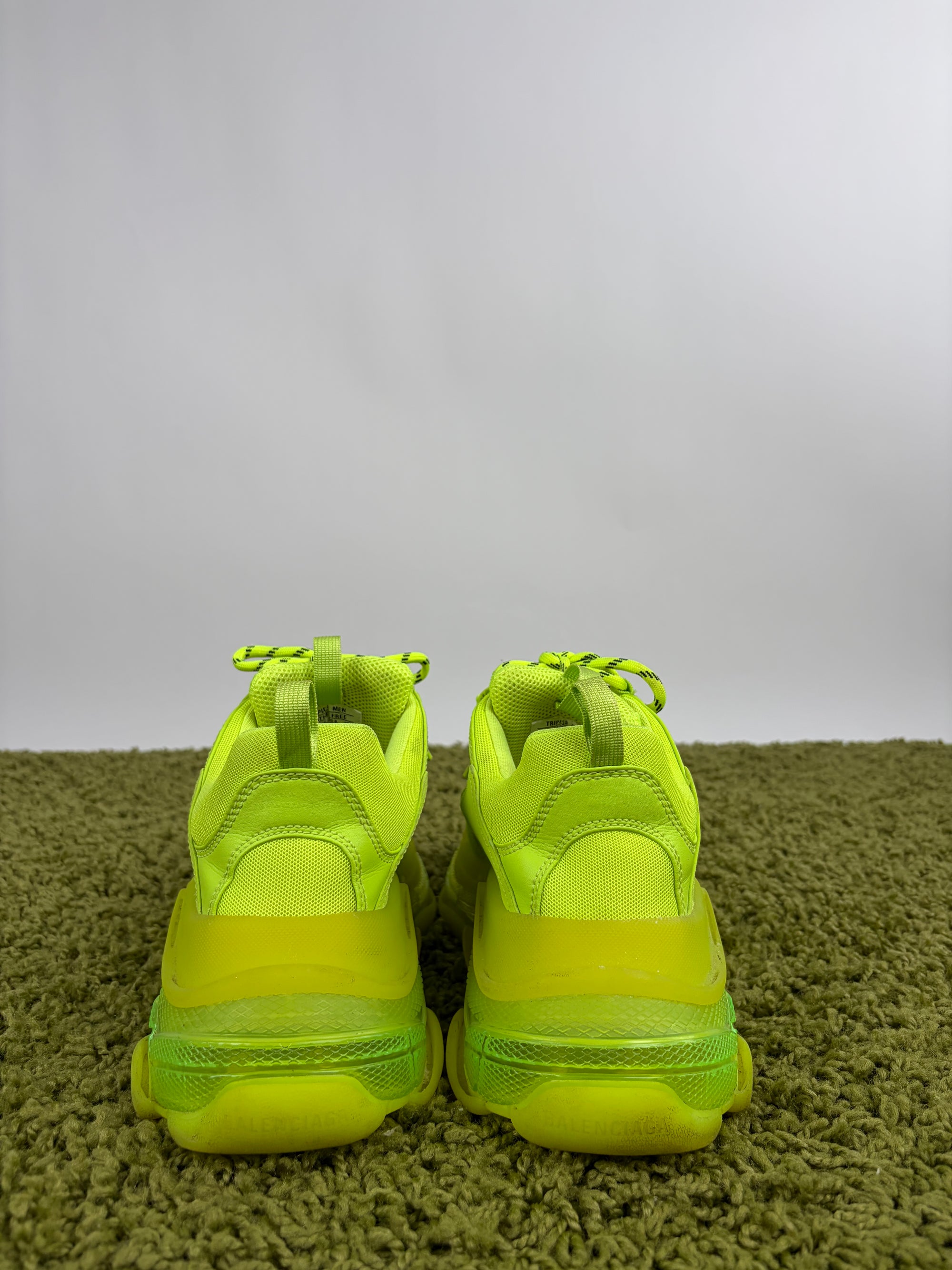 Balenciaga Triple S Size 42 gialle fluo