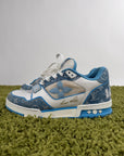 Louis Vuitton Trainer in denim Azzurro 8.5