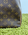 Borsone Keepall Louis Vuitton 55 vintage Marrone