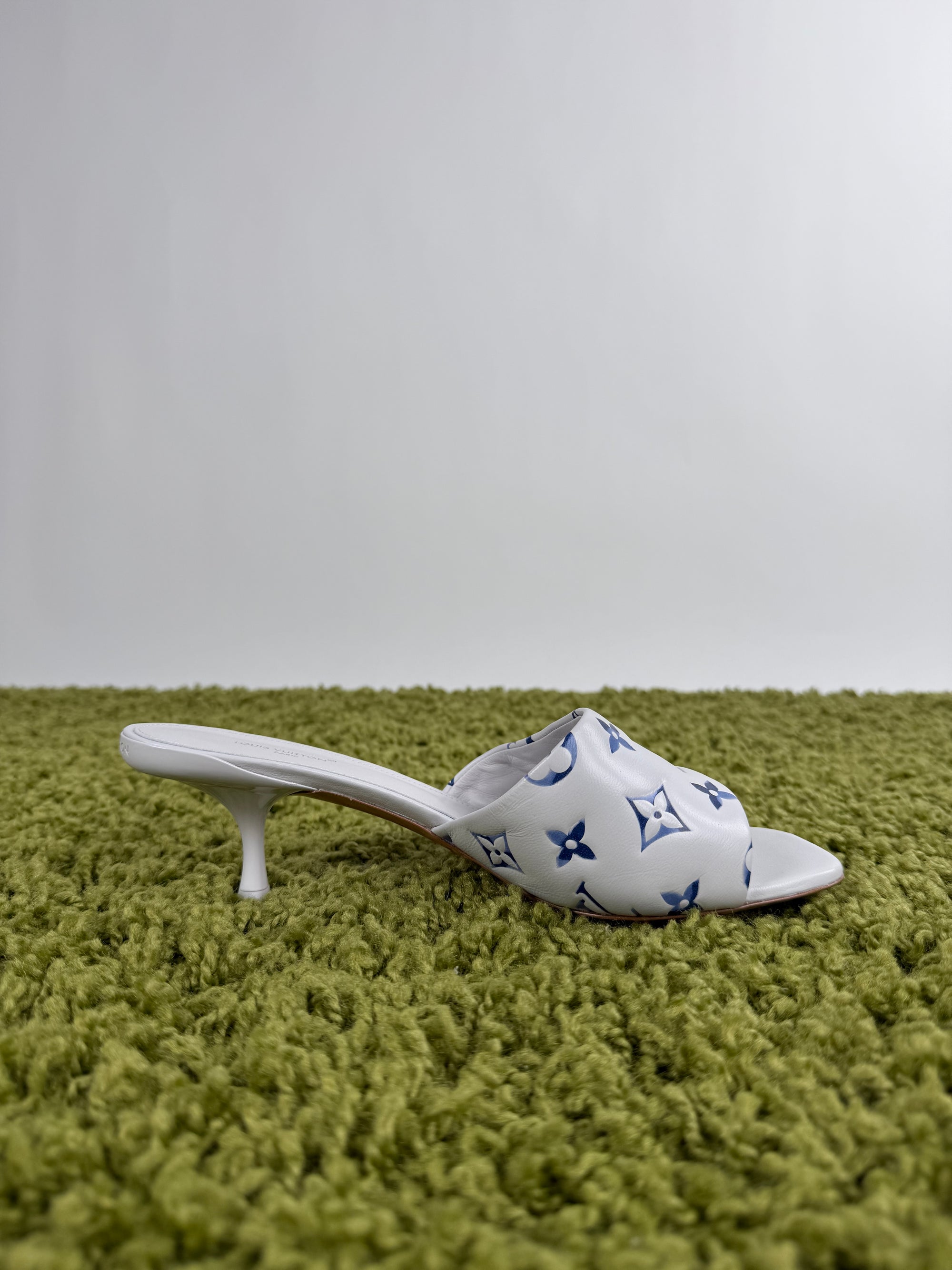 Mule 6am Louis Vuitton Bianco Azzurro 39