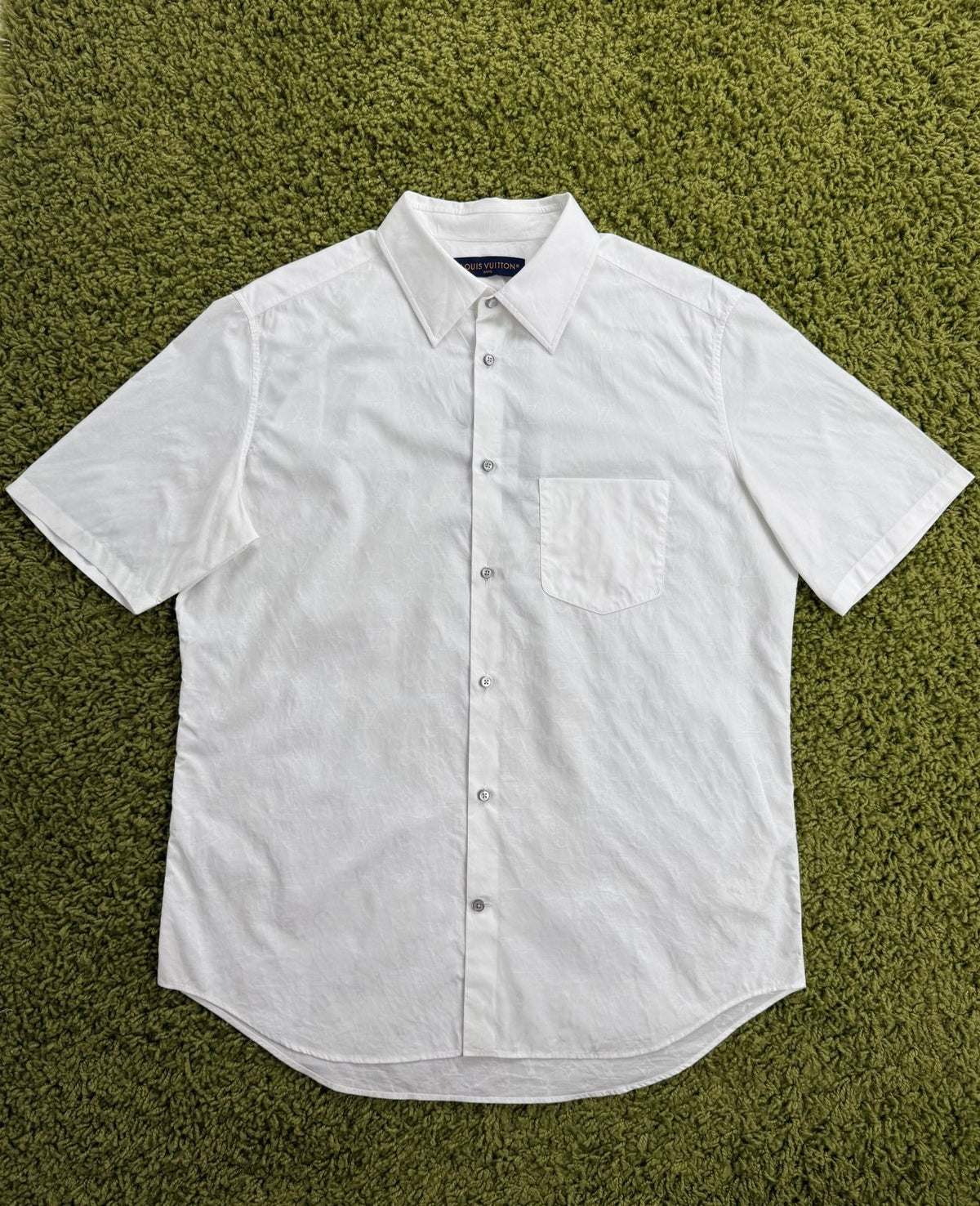 Camicia Louis Vuitton Monogram Bianca 42 - Second Hand Di Fiore
