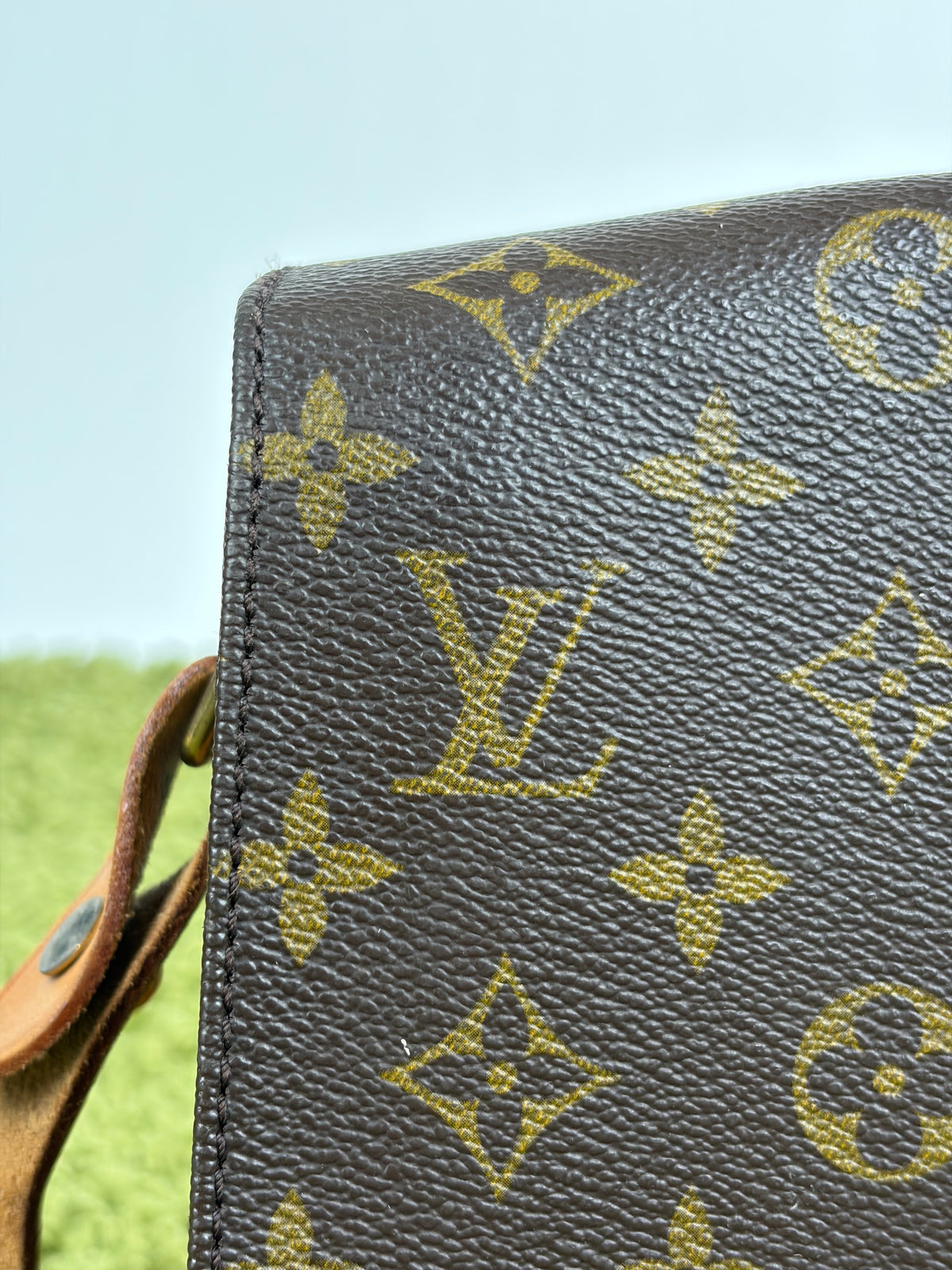 Borsa a tracolla Louis Vuitton Cartouchière Marrone