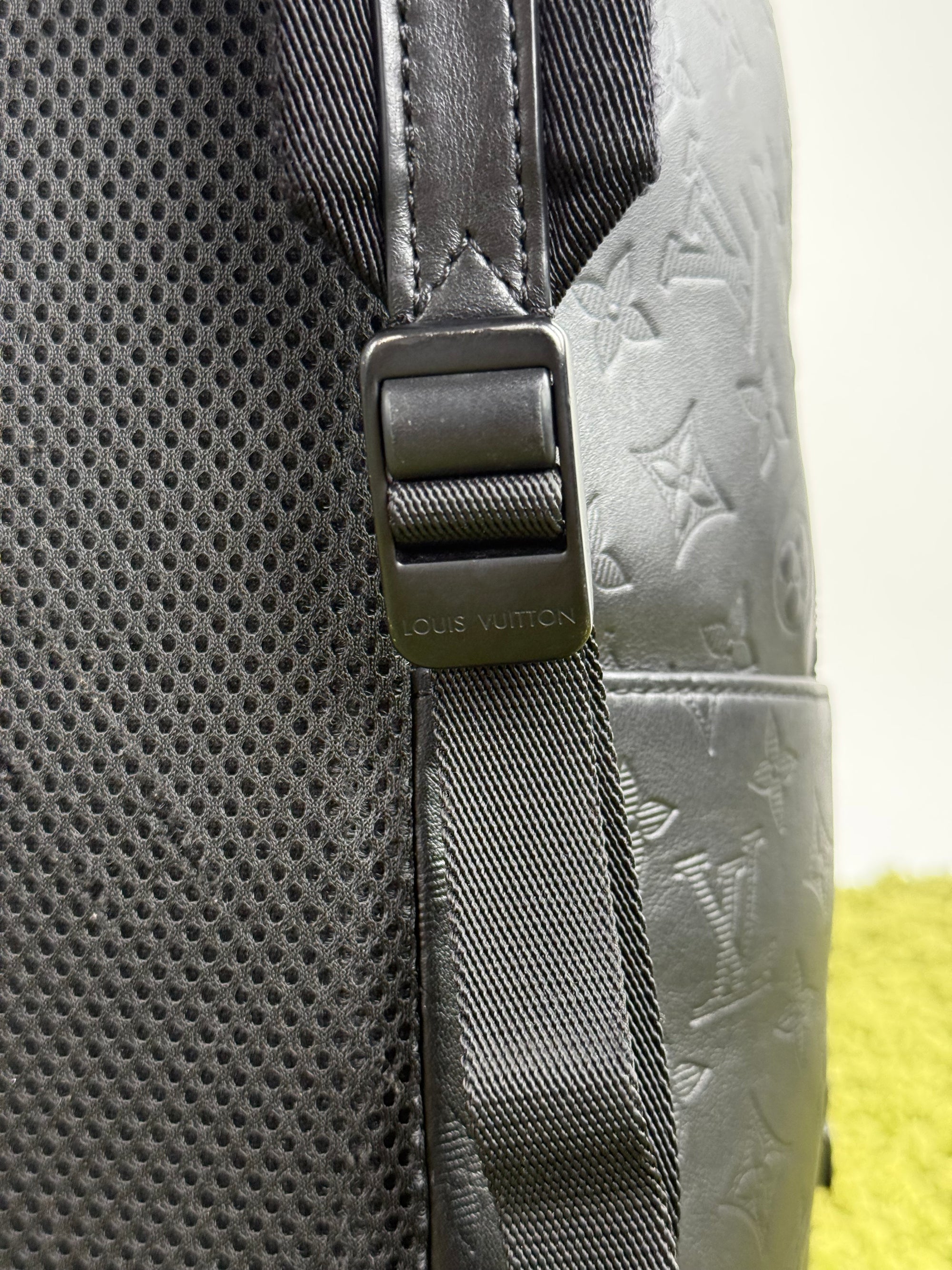 Zaino Louis Vuitton Racer in pelle Nera Monogram