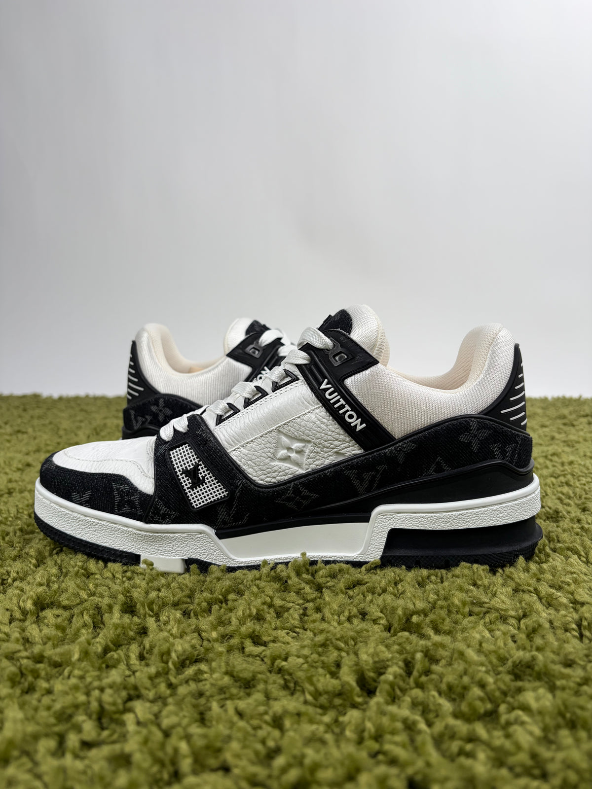 Louis Vuitton Trainer Denim Nera 6