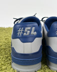 Louis Vuitton trainer Size 8=42 calza 43 blu e grigia