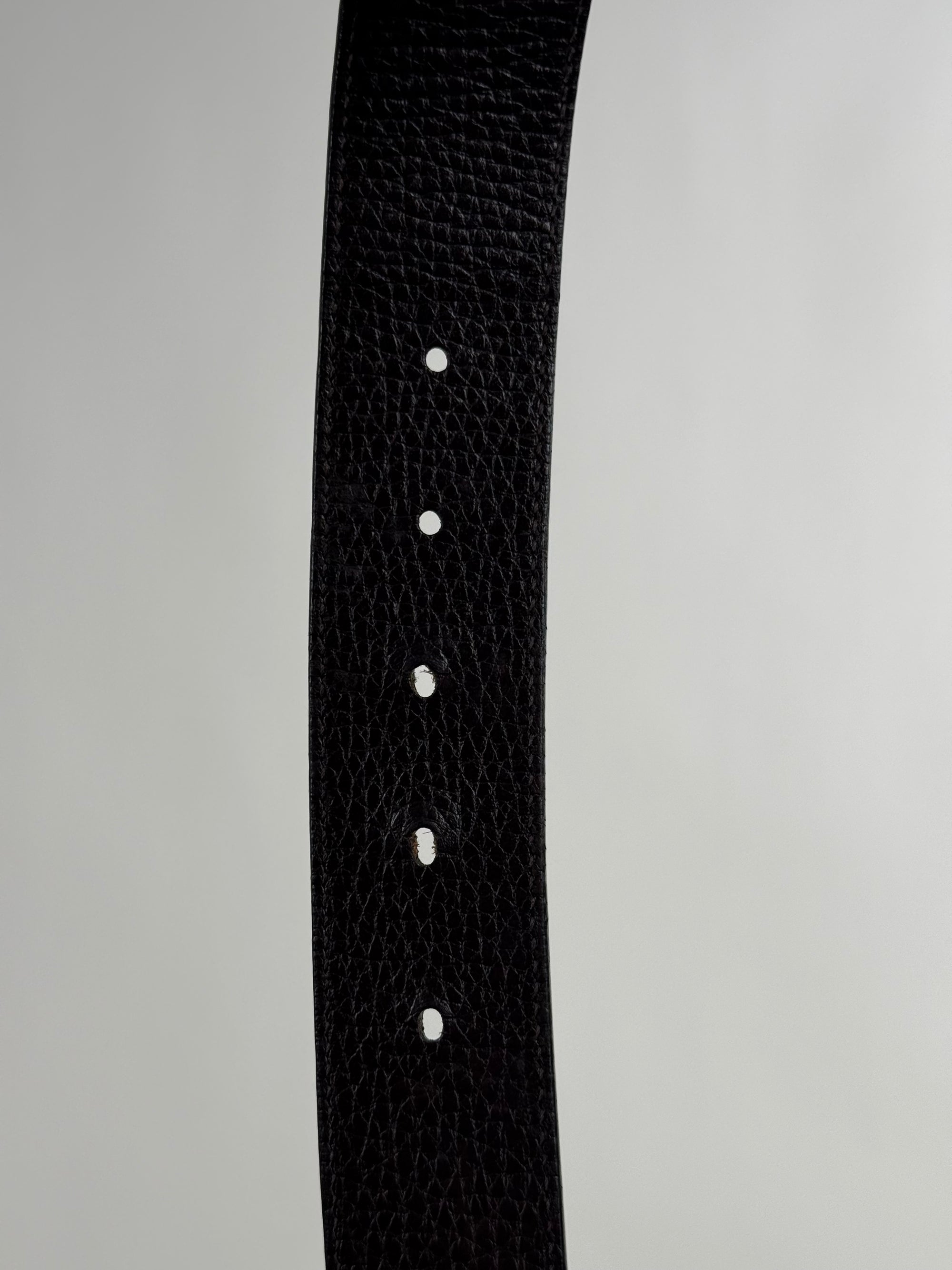 Cintura Gucci Nera 90/36 100cm