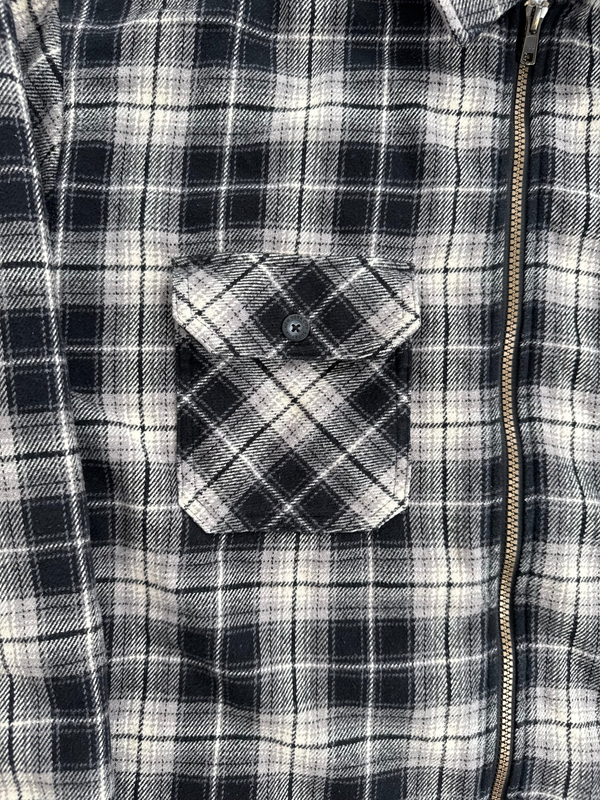 Giacca Supreme Bianca Nera XL