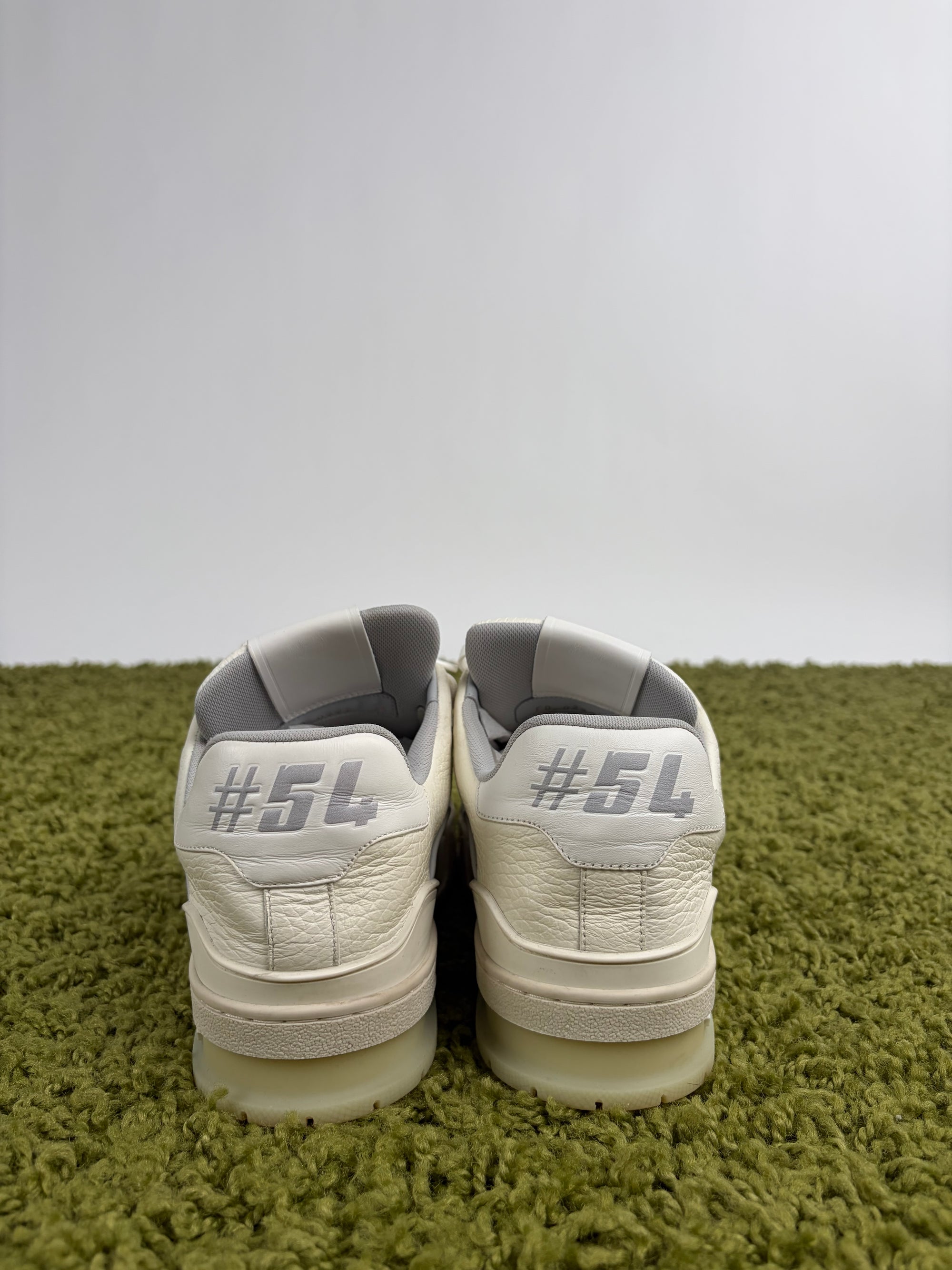 Louis Vuitton trainer Size 5.5=39.5 calza 40.5 bianche