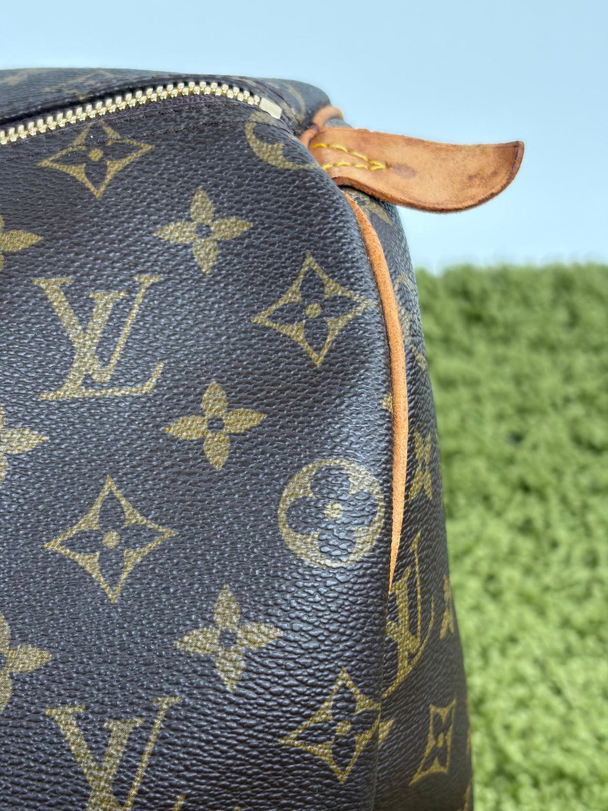 Borsone da viaggio Keepal Louis Vuitton Marrone