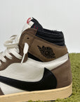 Nike X travis Scott High Size 46 marroni nere e bianche