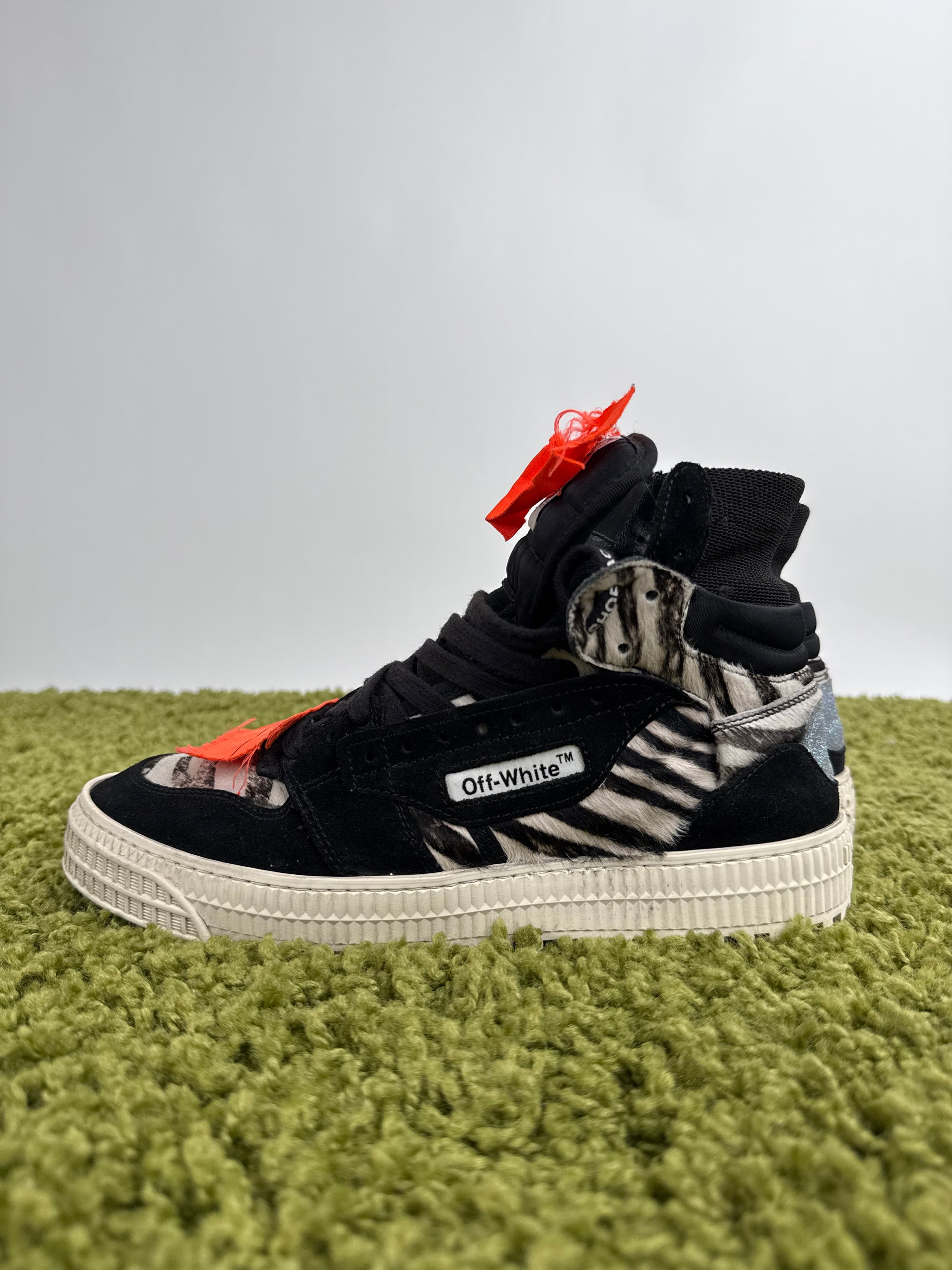 Off White High Sneaker Nere 39