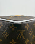 Beauty Case Louis Vuitton X NBA Marrone