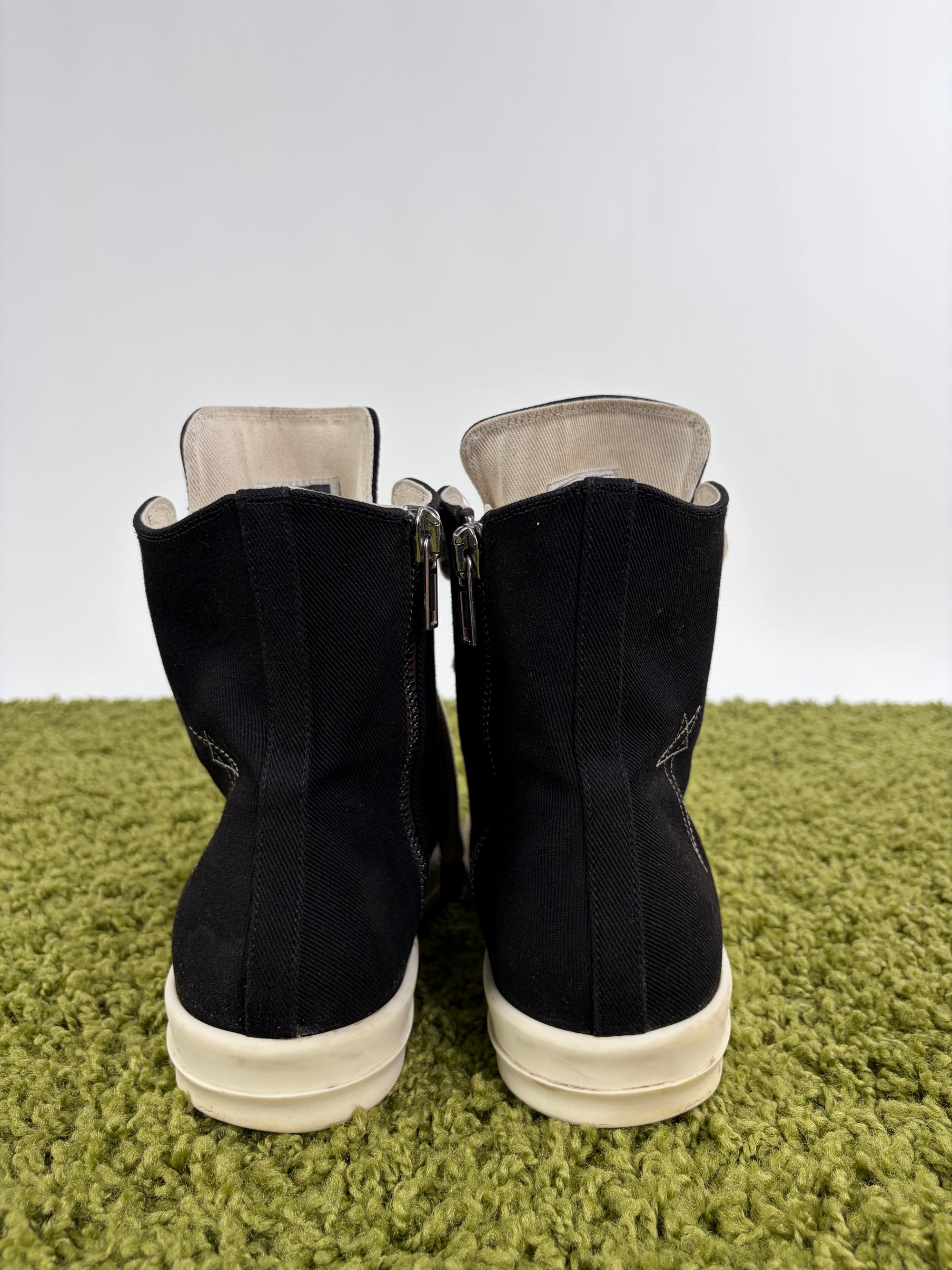 Rick owens Jumbo alte Size 45 nere e bianche
