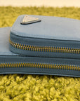 Borsa a tracolla Prada Smartphone Case Blu
