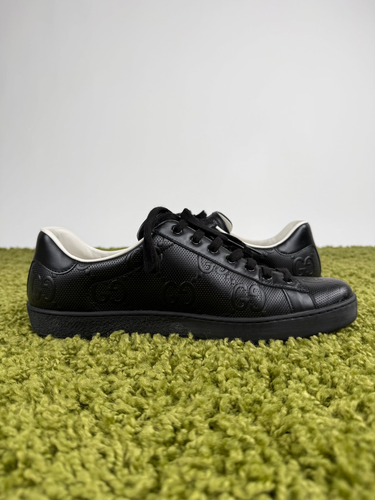 Gucci Ace low sneaker Nero 10 - Second Hand Di Fiore