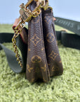 Borsa Louis Vuitton Multi Pochette Marrone