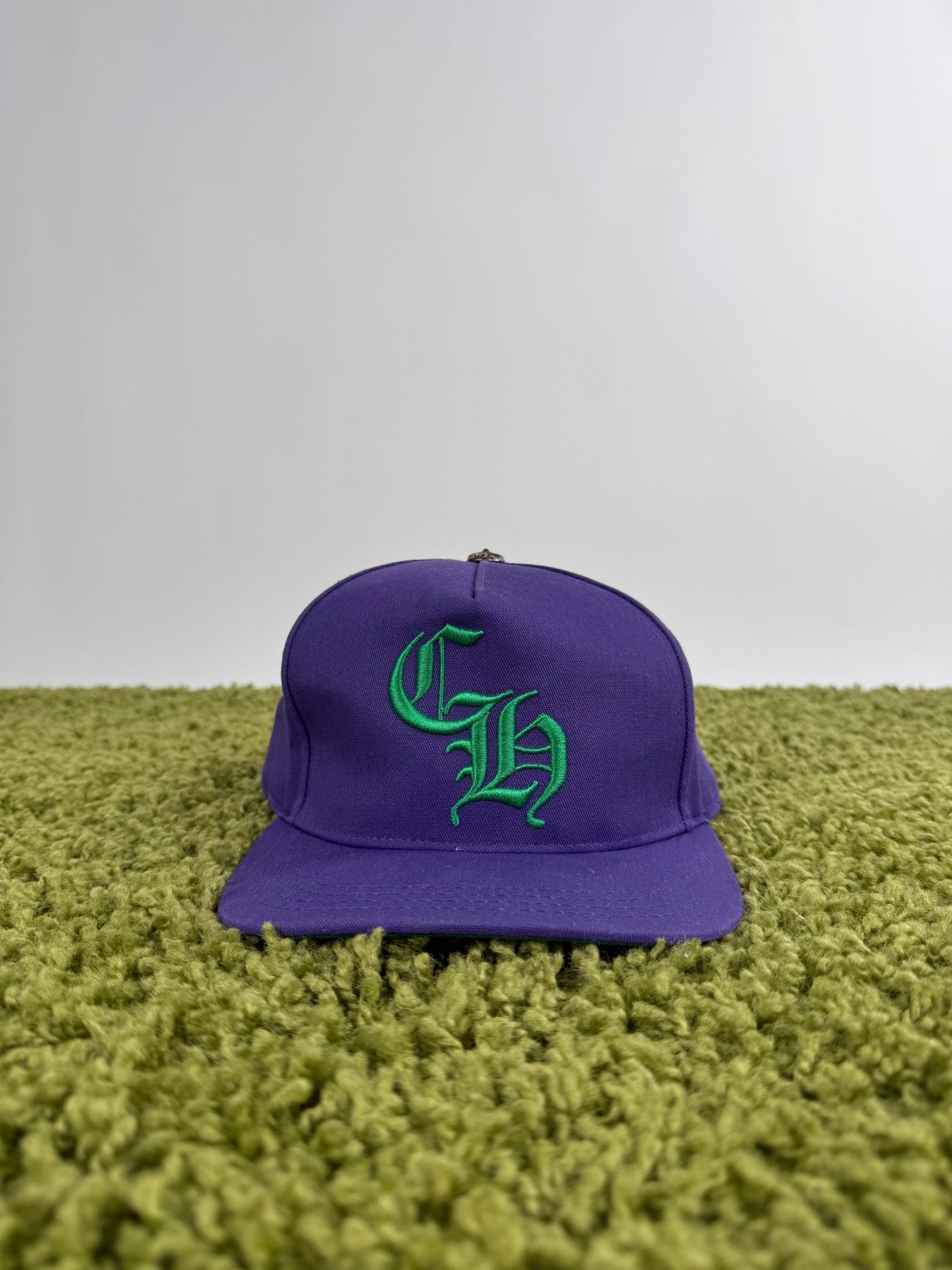 Cappello Chrome Hearts Viola Verde 53-60 - Second Hand Di Fiore