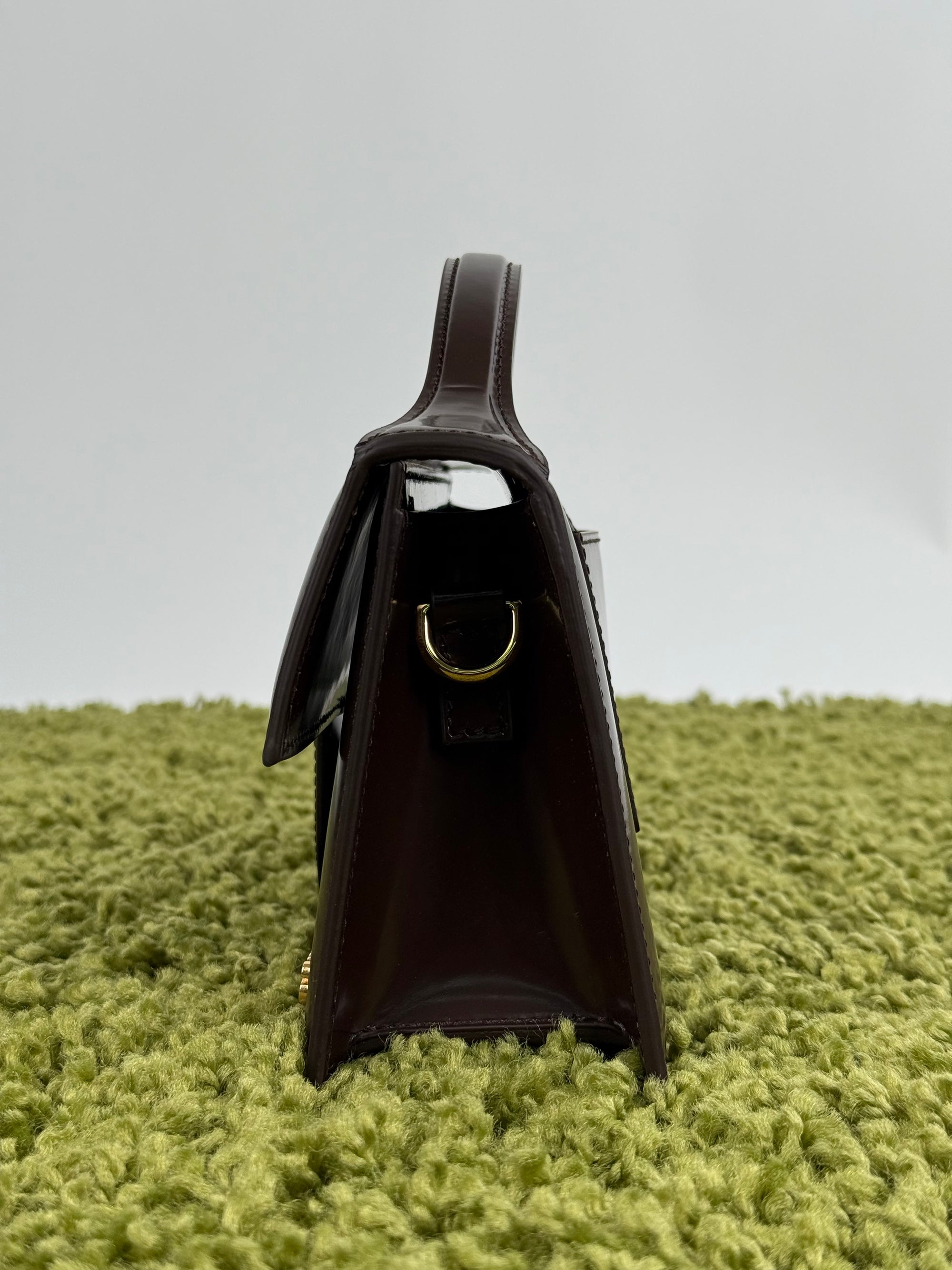 Jacquemus La grande Bambino Marrone Lucido