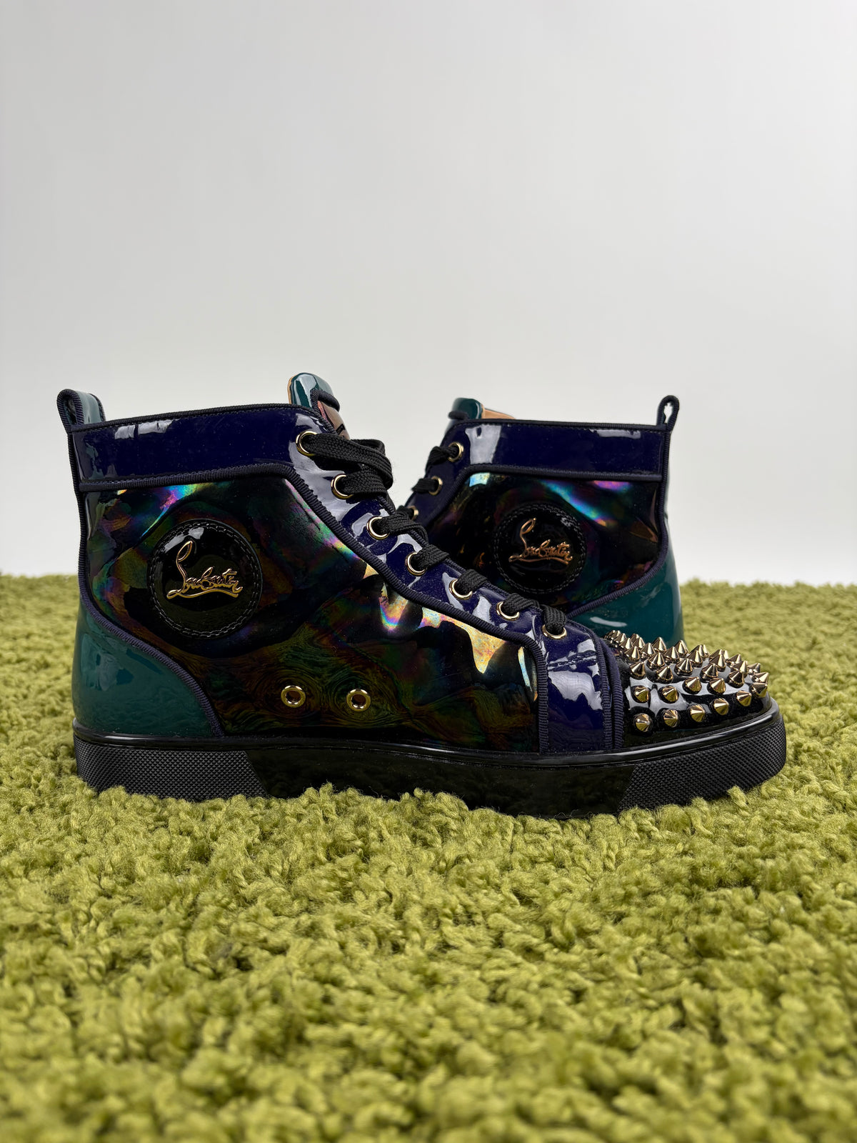 Christian Louboutin Spikes High Multicolor 41.5