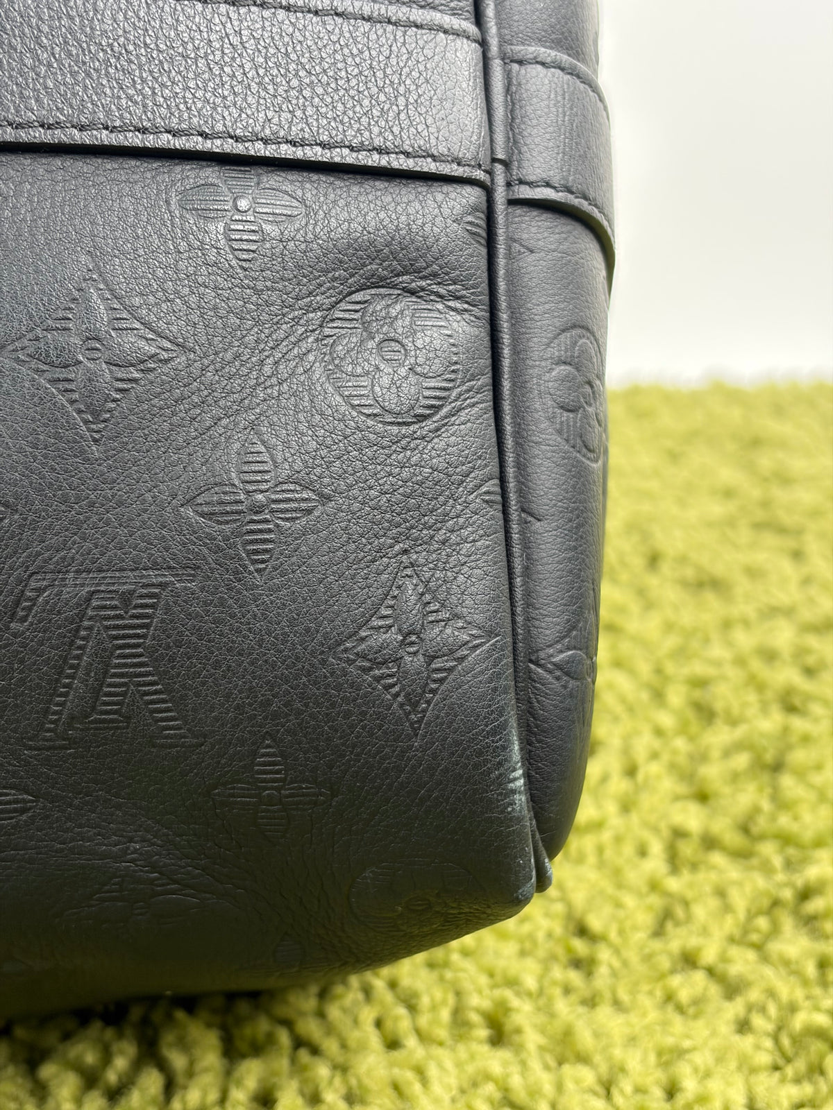 Borsone keepall Louis Vuitton Bandoulière 50 Nera