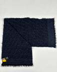 Sciarpa di Fendi in lana di tosa jacquard
