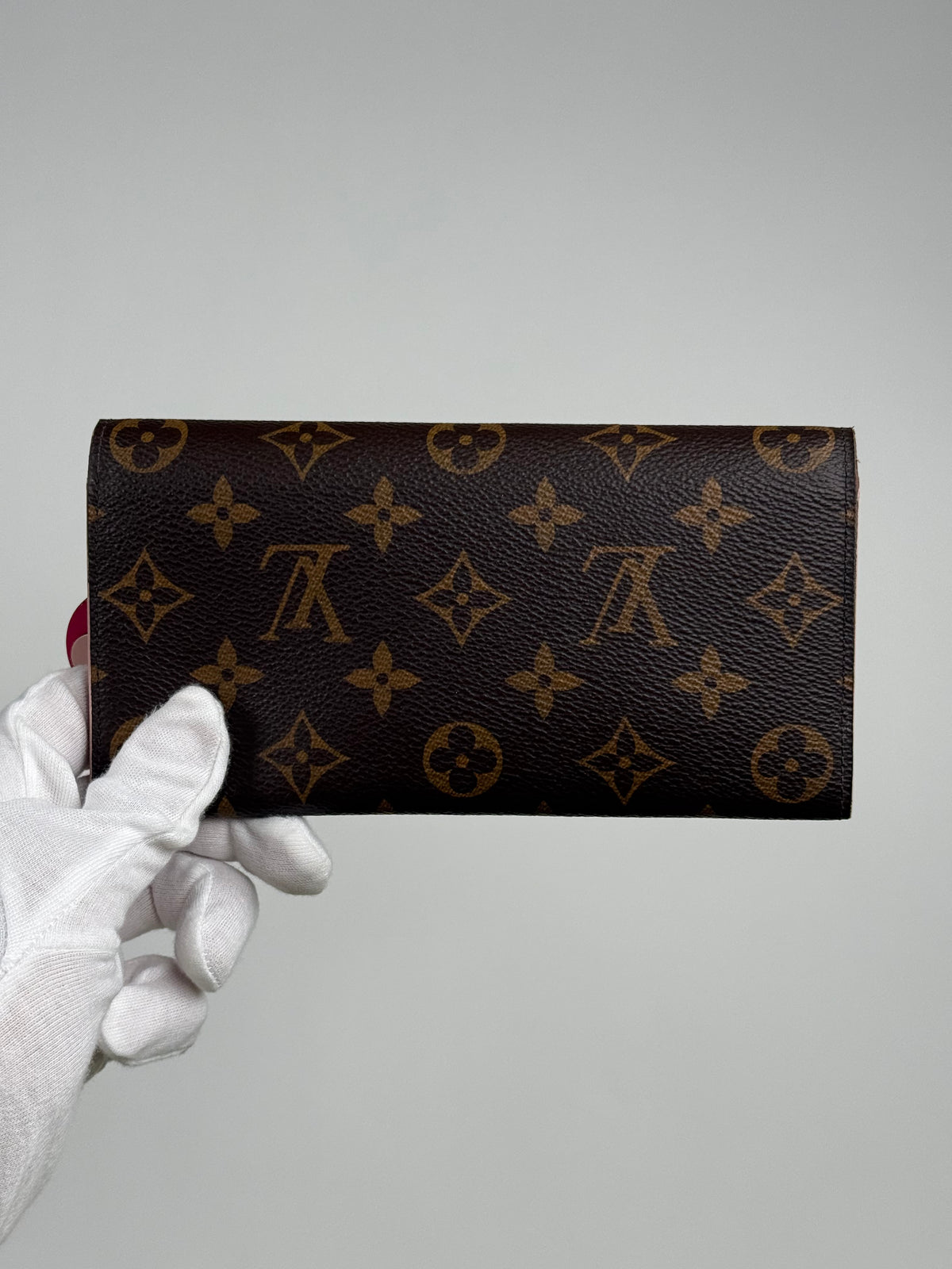 Portafoglio Emily Bloom Flower Louis Vuitton Marrone