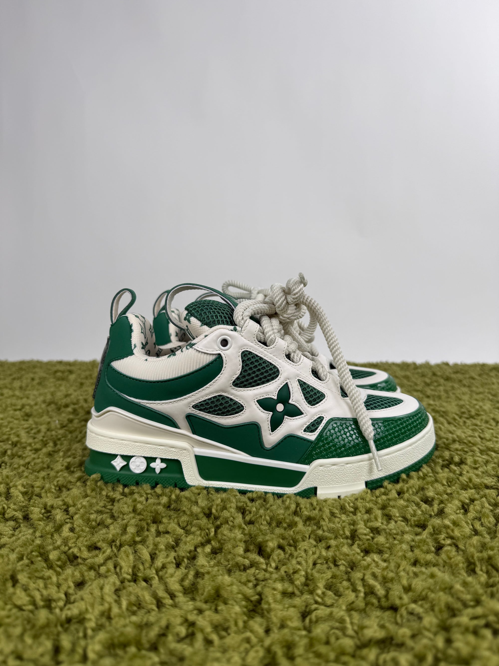 Louis Vuitton Skate Verde 3.5